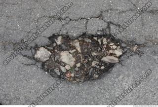 asphalt cracky damaged 0006
